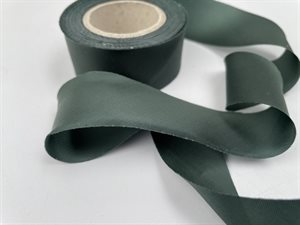 Viscose skråbånd - 3 m flaskegrøn, 30 mm